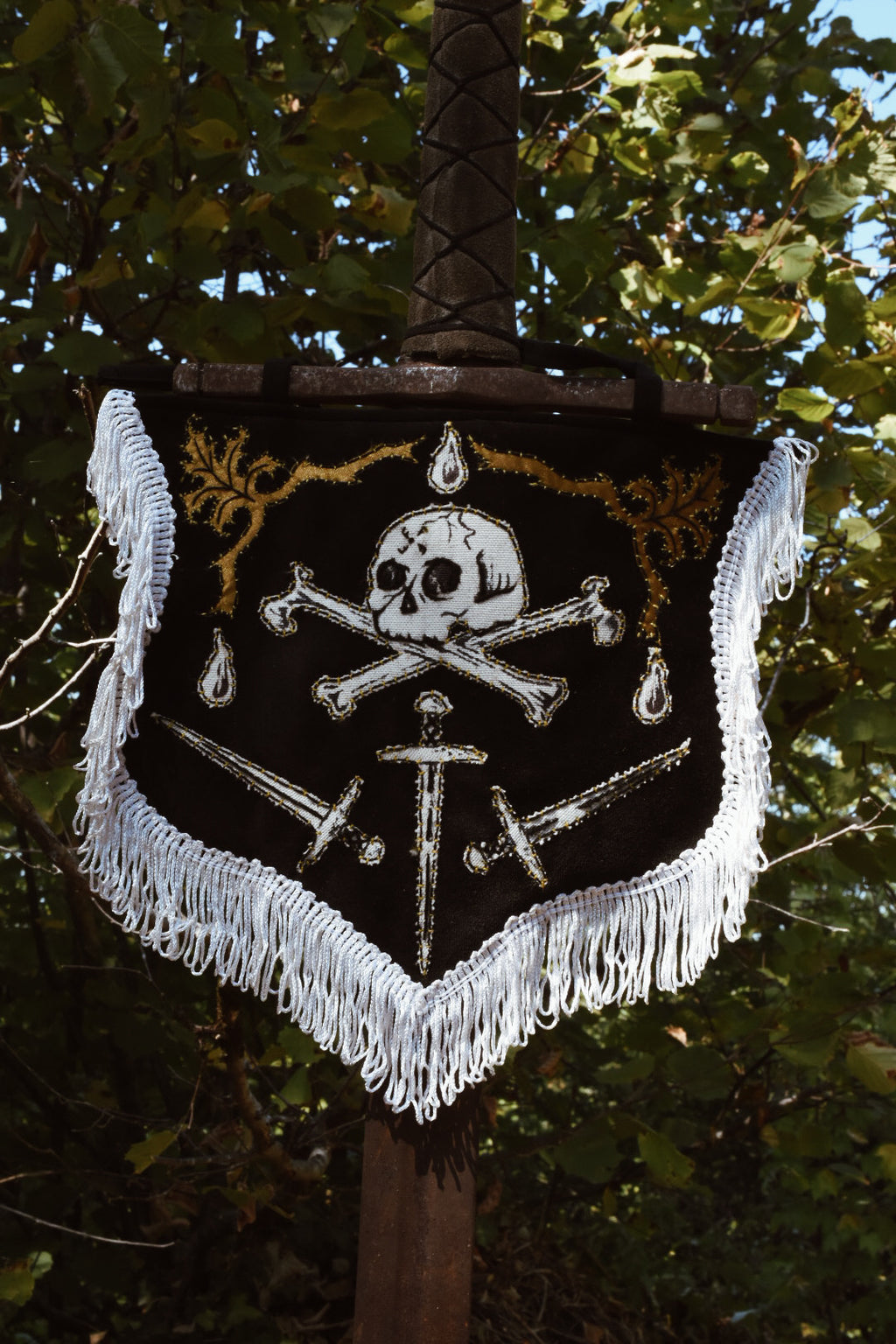 - ÉTENDARD FERRUM FERO FERRO FEROR -