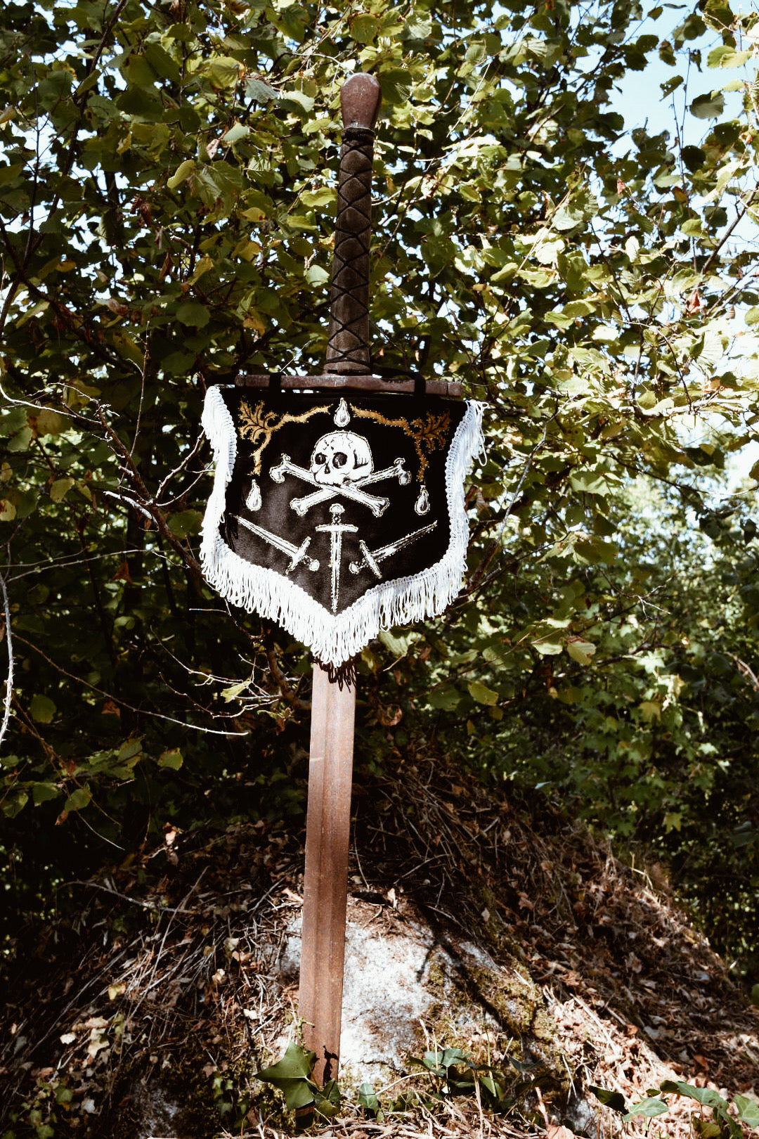 - ÉTENDARD FERRUM FERO FERRO FEROR -