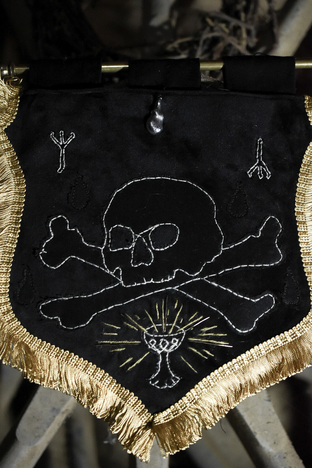 - ÉTENDARD BLASON - Ô Mort ! Saint Graal ! -