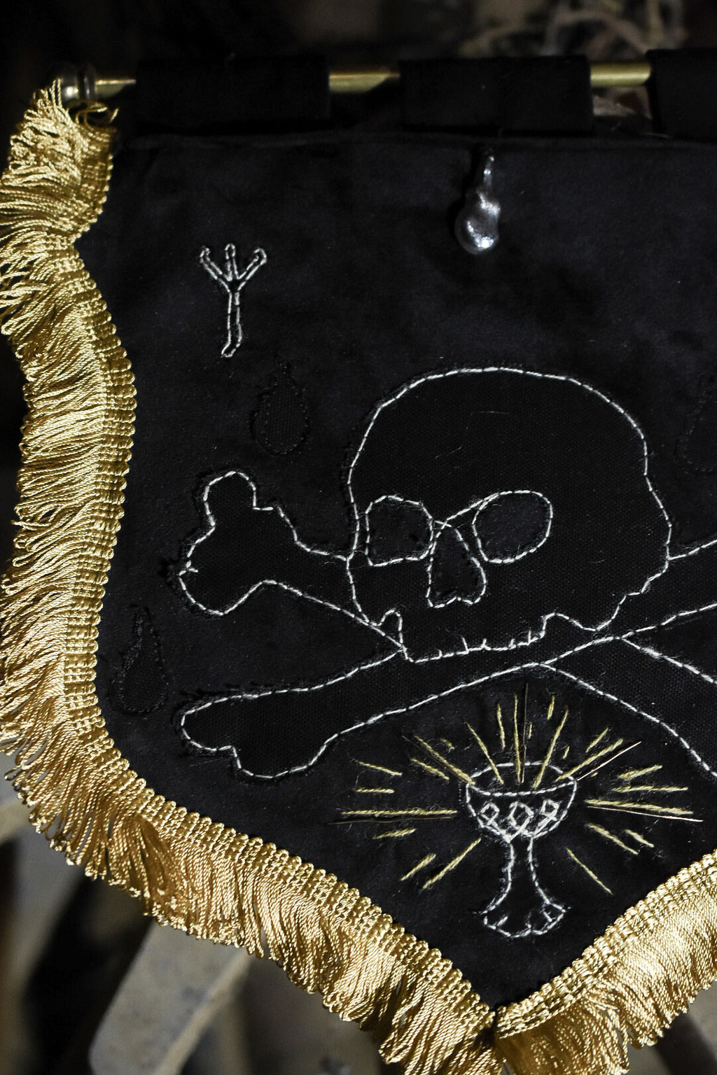 - ÉTENDARD BLASON - Ô Mort ! Saint Graal ! -