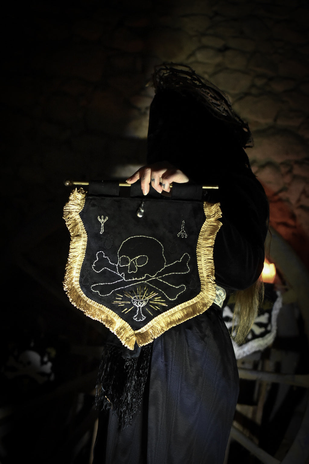 - ÉTENDARD BLASON - Ô Mort ! Saint Graal ! -