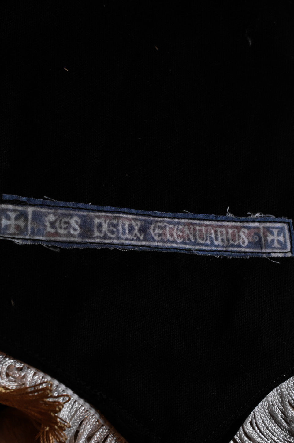 - ÉTENDARD BLASON - Ô Mort ! Tempus fugit ! -